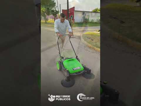 BARREDORA TRON BM55 . Trabajando en el Municipio de Sauce de Luna - Provincia de Entre Rios