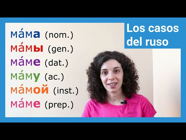 Vídeo relacionado con Casos rusos: tablas y ejercicios. Nivel A1-A2. Libro 1: Creado para estudiantes de ruso (CURSO CON BASE ESPA?OLA)