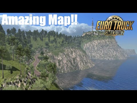 ETS2 1.36  !Amazing Map! Grand Utopia Map renault t range