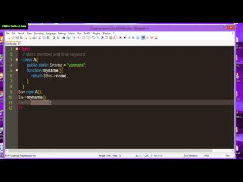 Lesson 51 Static Member and Final Keyword