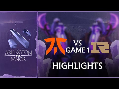 Game 1 Highlights:  Fnatic vs Royal Never Give Up (BO2) Arlington Major - Group Stage