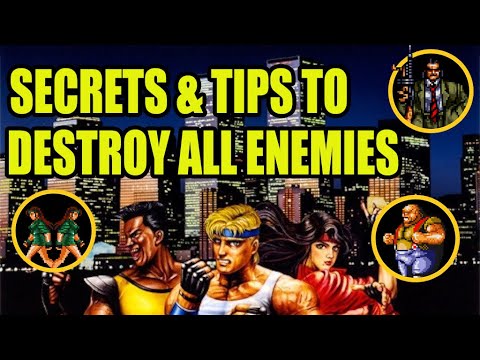 Streets of Rage - Secrets and Tips to Destroy all Enemies and Bosses Revealed #streetsofrage #sega