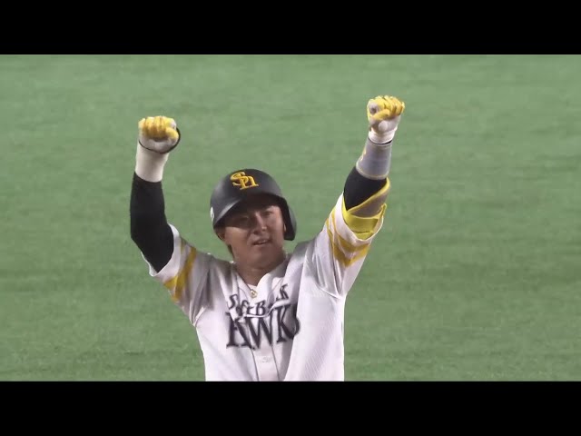 【6回裏】打線が繋がる!! ホークス・佐藤直樹 レフトの頭上を越える2点タイムリー2ベース!! 2025年7月16日 福岡ソフトバンクホークス 対 千葉ロッテマリーンズ