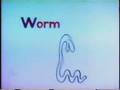 Sesame Street W For Worm