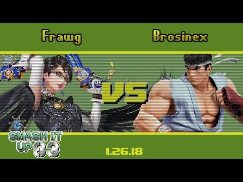 Frawg (Bayonetta) vs Brosinex (Ryu) - SIU 88 - Wii U
