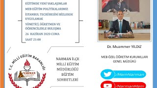 MEB Özel Öğretim Kurumları Genel Müdürü Dr. Muammer YILDIZ