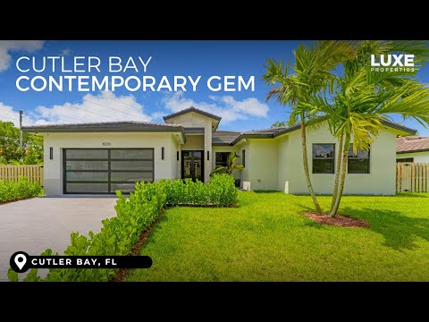 8220 SW 193 Terrace | Cutler Bay, FL 33157 | Brand New Construction Homes in Old Cutler Estates