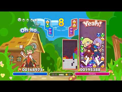 [Puyo Puyo Tetris] intense swap battle vs. livedesu! (04-03-2018, PC)