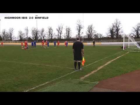 BINFIELD FC TV   HIGHMOOR IBIS 4 0 BINFIELD   Uhlsport Hellenic Premier Div   15 04 04