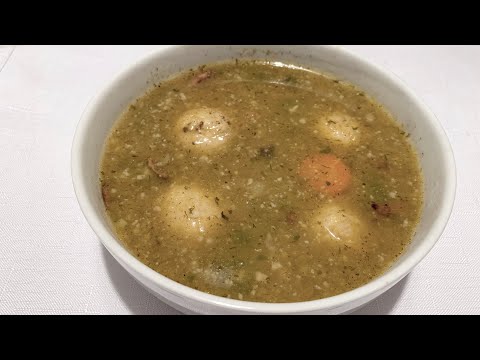Matzo Ball Soup (Vegan, Gluten-Free, Kosher for Passover)
