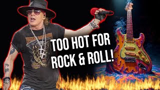 Guitar MELTS at Guns N' Roses Show in SAUDI ARABIA!