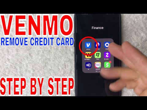 ✅  How To Delete Remove Credit Card From Venmo 🔴