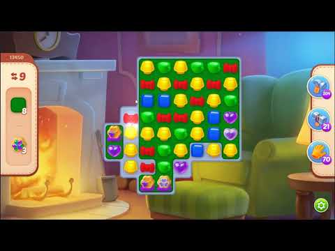 Homescapes Level 13450 - NO BOOSTERS 🏠 | SKILLGAMING ✔️