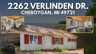 🏡 2262 Verlinden Dr, Cheboygan, MI | Lake Huron Waterfront Home Tour