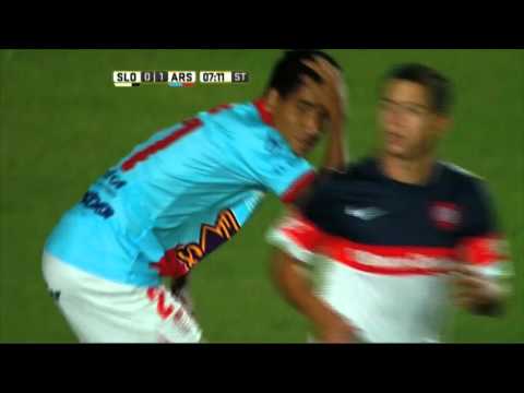 ¡Era el segundo, Luna! San Lorenzo 0 - Arsenal 1. Fecha 7. Primera División 2016.