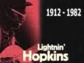 Big Black Cadillac Blues- Lightnin Hopkins 