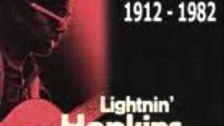 Big Black Cadillac Blues- Lightnin Hopkins