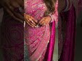 1st Time Wearing Saree On Her Reception Dolly Jain Saree Draping
