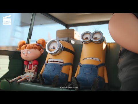 Minions (2015) - Road Trip to Orlando With The Evil Family