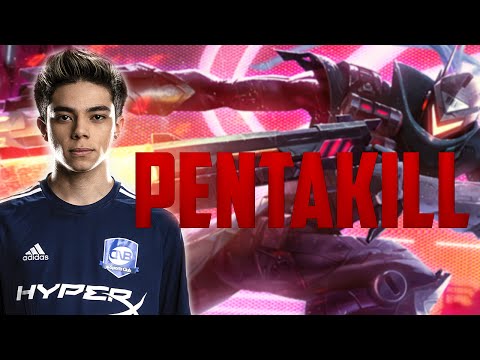 CNB pbO Realiza PENTAKILL de LUCIAN (CBLoL 2016 - 2ª Etapa - Super Semana 1, Dia 1)