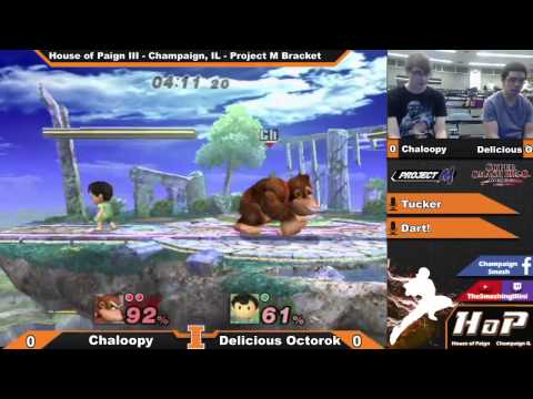 [House of Paign III] Chaloopy (DK) vs. Octorok (Ness, Fox) Project M Bracket