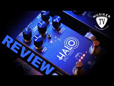 Halo – Andy Timmons Dual Echo-Andy Apple Red by Keeley Electronics