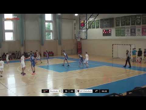 CEYBL U14, 21. 11. 2025, BK Pezinok - Basketball Talents Potsdam