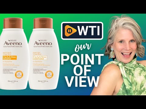 Aveeno Apple Cider Vinegar Shampoo + Conditioner for Balance & High Shine - WTI product video review