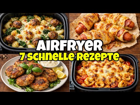 7 Airfryer Rezepte: Schnelle & einfache Rezeptideen für den Airfryer!