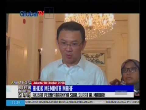 Ahok minta maaf - BIS 10/10