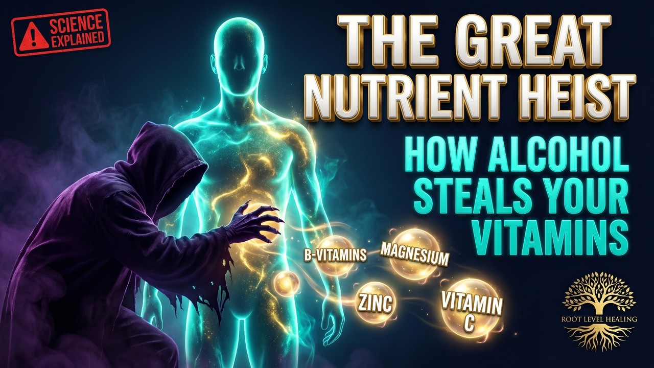 The Great Nutrient Heist: How Alcohol Steals Your Vitamins & Minerals Video