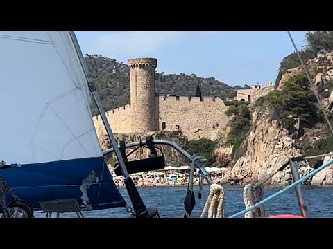 Sailing up the Costa Brava