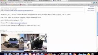 Craigslist Statesboro GA Used Cars - How to Spot a Scam or Fake Ad