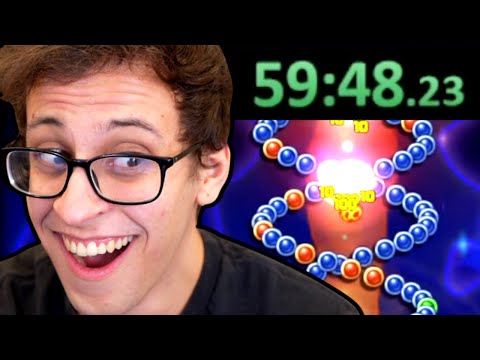 I completed my first Peggle SPEEDRUN