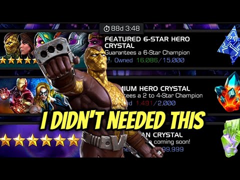 I didn't needed this from 2 New Featured 6 Star Crystals • MCOC • Marvel Contest of Champions 2023