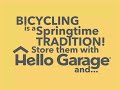 Spring Cleaning with Hello Garage and Garage Bike Hooks