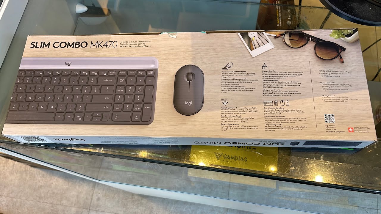MK470: o melhor custo benefício de kit teclado e mouse compacto? Unboxing + Review + Comparativo!!
