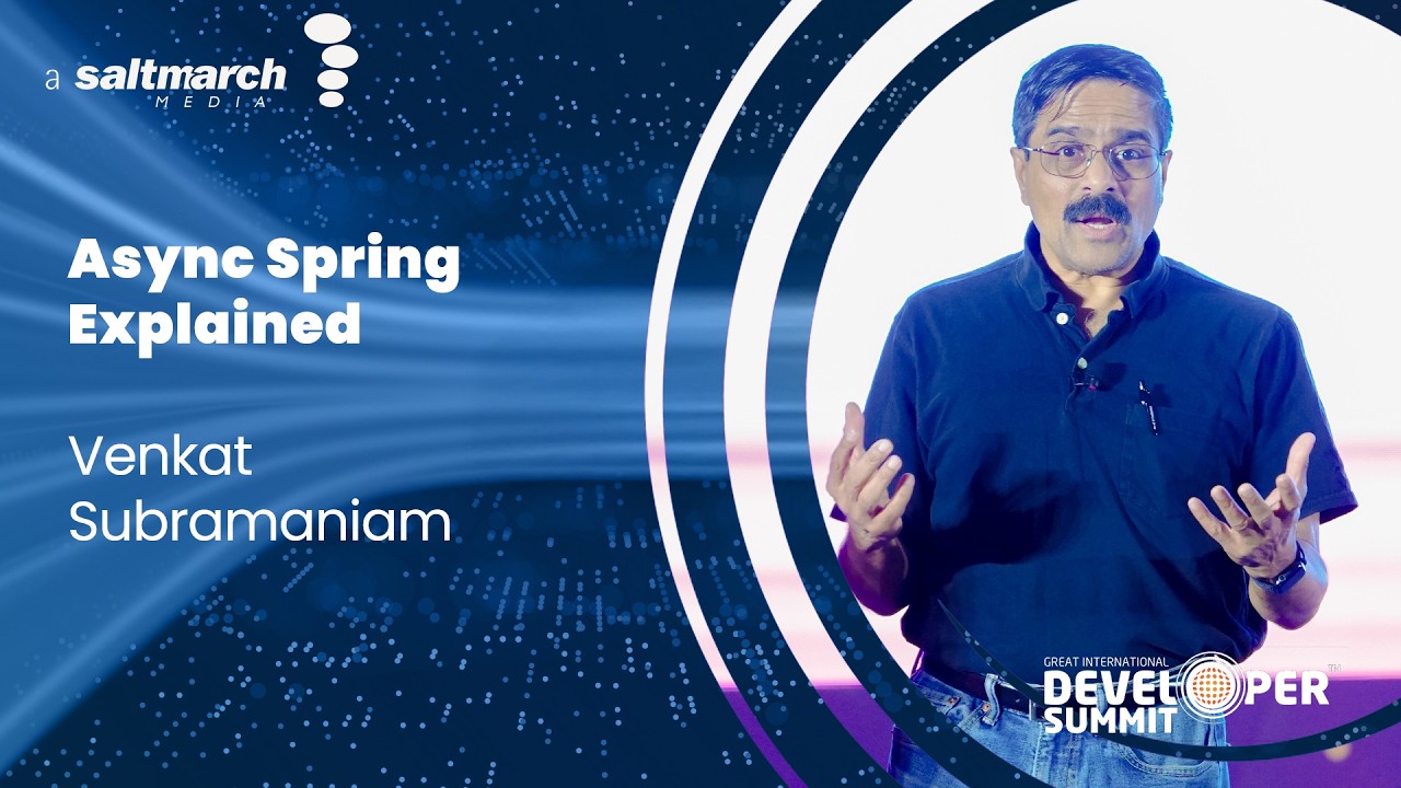 Asynchronous Programming in Spring: Past to Present -Venkat Subramaniam