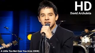 [FULL HD] David Archuleta - A Little Too Not Over You (Live in AOL Music Sessions 2008)