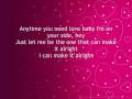 Kelly Clarkson- Anytime with lyrics