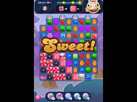 Candy Crush Saga Level 2042 - Sugar Stars, 18 Moves Completed