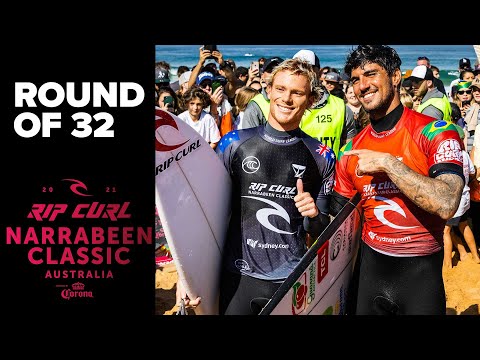 Gabriel Medina vs Dylan Moffat | HEAT REPLAY Rip Curl Narrabeen Classic Round of 32
