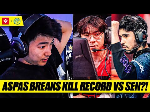 ASPAS BREAKS KILL RECORD?! | s0m Reacts to Sentinels vs Leviatan (VCT 2024: Americas Stage 1)