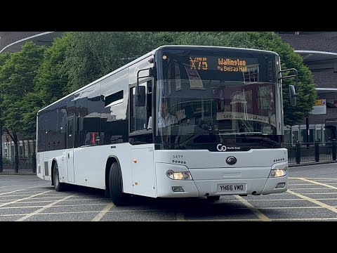 Front View: Journey on X75 (Seasonal Service) // 5499 (YH66VMO)