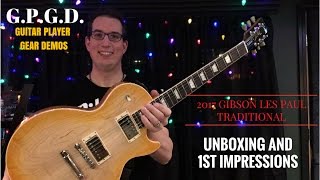 Video thumbnail for Gibson Les Paul Traditional 2017 - Unboxing & Impressions by Home Recording Made Easy