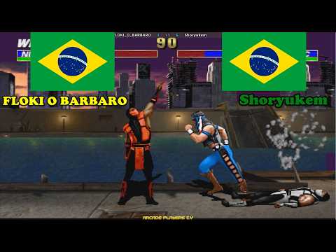 Ultimate Mortal Kombat 3 ➤ FLOKI O BARBARO (Brazil) vs Shoryukem (Brazil) umk3