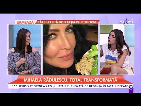 Excesul de divă dăunează grav sănătății. Mihaela Rădulescu este total transformată