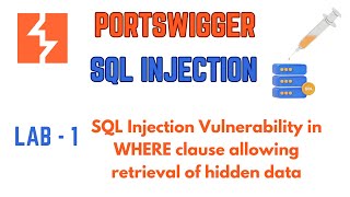 SQL Injection | Lab - 1 | PortSwigger | [ Hindi ]