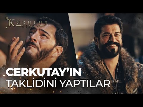 Alplar, Cerkutay'ın taklidini yapıyor - Kuruluş Osman