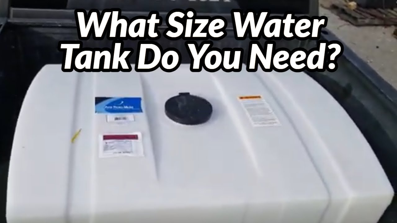 Watch video Mobile Auto Detailing: What Size Water Tank Do You Need Now Mobile Auto Detailing: What Size Water Tank Do You Need